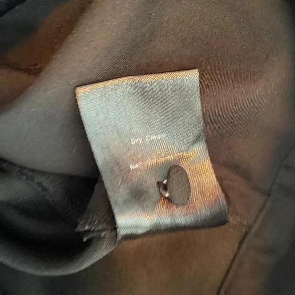 Babaton Aritzia Seamus Black Jumpsuit in Black - Open Back V Neck Size 10 - Picture 9 of 10